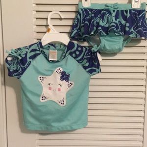 Gymboree Swimsuit Bundle Two size 18-24 months